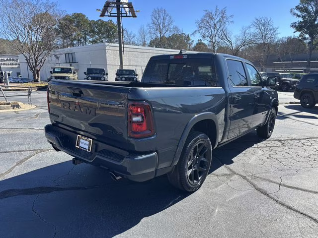 2026 Forged Blue Metallic Ram 1500 Laramie 4X4 Truck