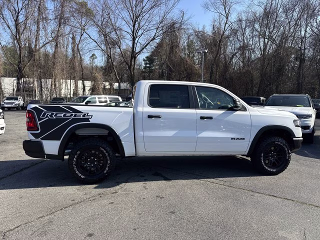 2026 Bright White Clearcoat Ram 1500 Rebel 4X4 Truck