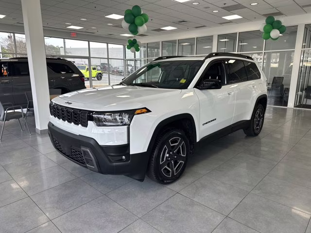 2026 Bright White Clearcoat Jeep Cherokee Limited 4X4 SUV