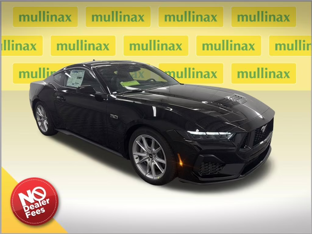 2026 Shadow Black Ford Mustang GT Premium RWD Coupe