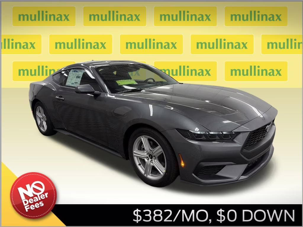 2026 CARBONIZED GRAY Ford Mustang EcoBoost RWD Coupe