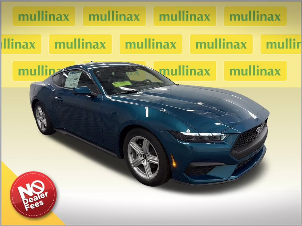 2026 ADRIATIC BLUE Ford Mustang EcoBoost Premium RWD Coupe