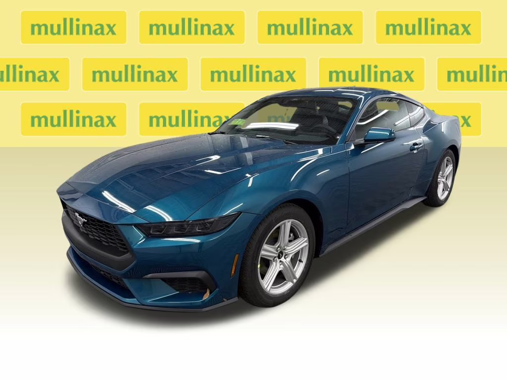 2026 ADRIATIC BLUE Ford Mustang EcoBoost Premium RWD Coupe