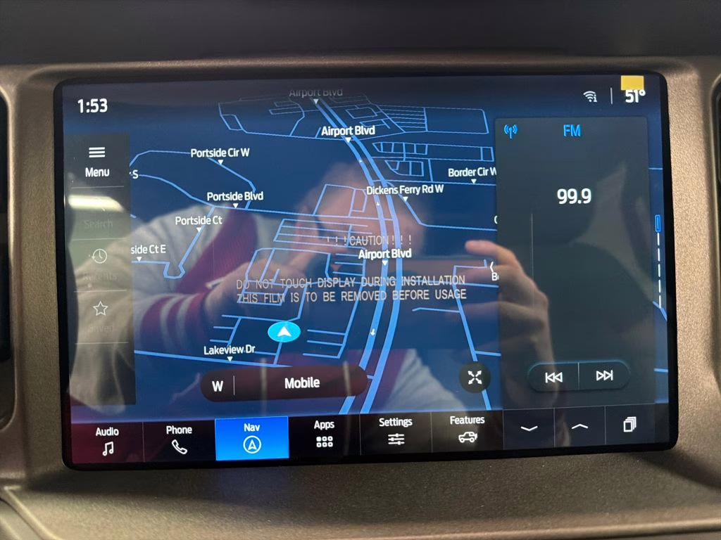 2025 OXFORD WHITE Ford Bronco Big Bend 4X4 SUV