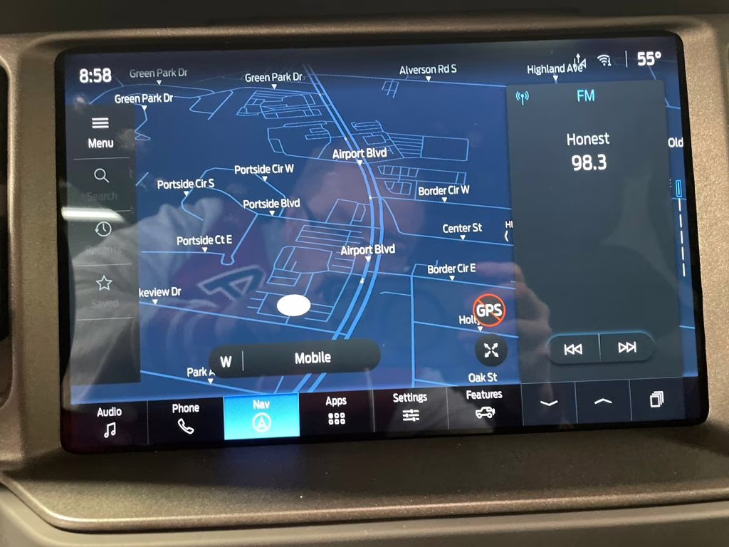 2025 OXFORD WHITE Ford Bronco Big Bend 4X4 SUV