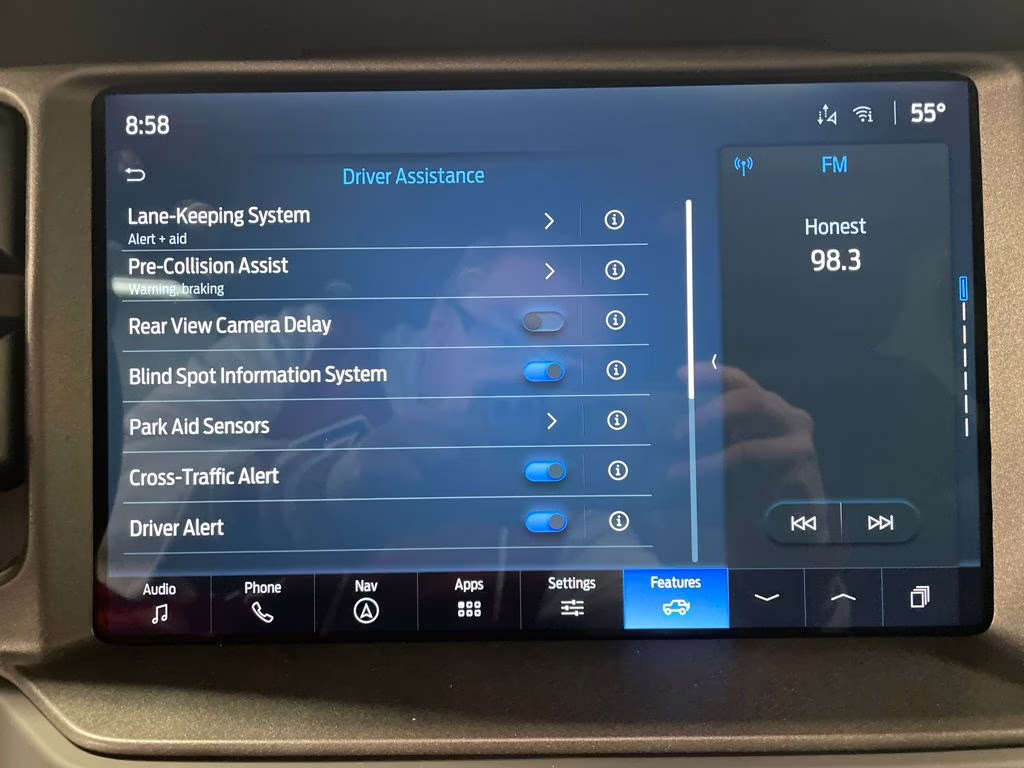 2025 OXFORD WHITE Ford Bronco Big Bend 4X4 SUV