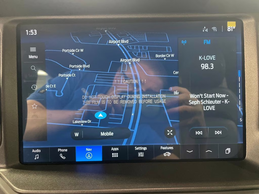 2025 SHADOW BLACK Ford Bronco Badlands 4X4 SUV