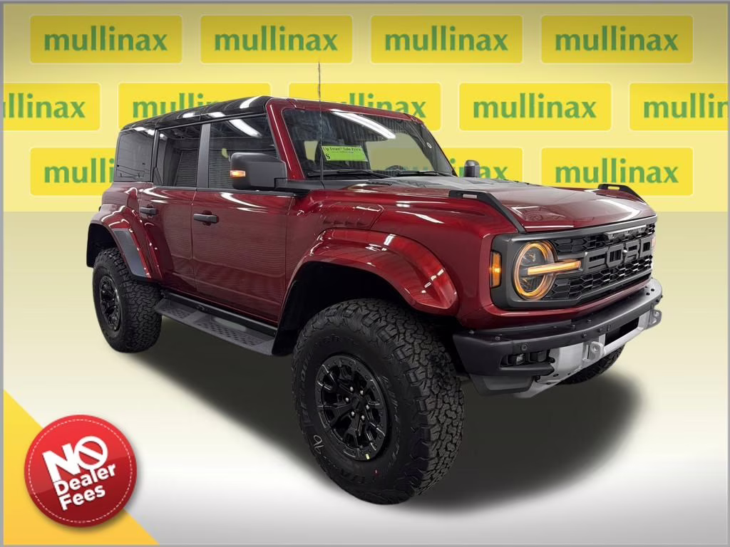 2025 RUBY RED TNTD Ford Bronco Raptor 4X4 SUV