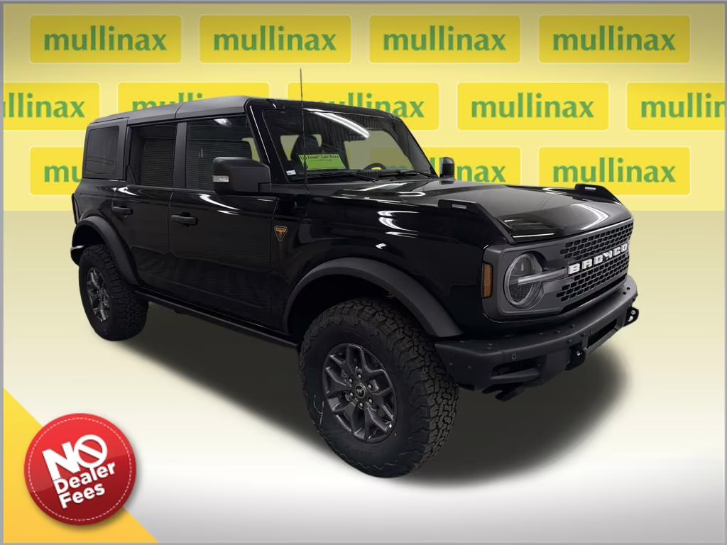 2025 SHADOW BLACK Ford Bronco Badlands 4X4 SUV