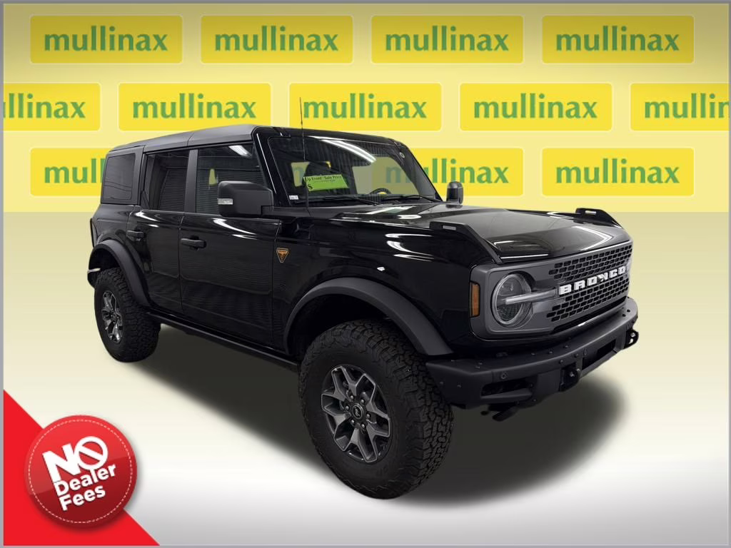 2025 SHADOW BLACK Ford Bronco Badlands 4X4 SUV