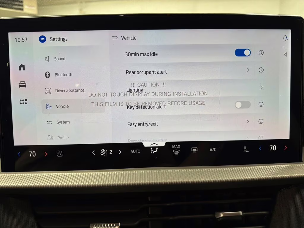 2026 STAR WHITE TRI-COAT Ford Explorer Tremor 4X4 SUV