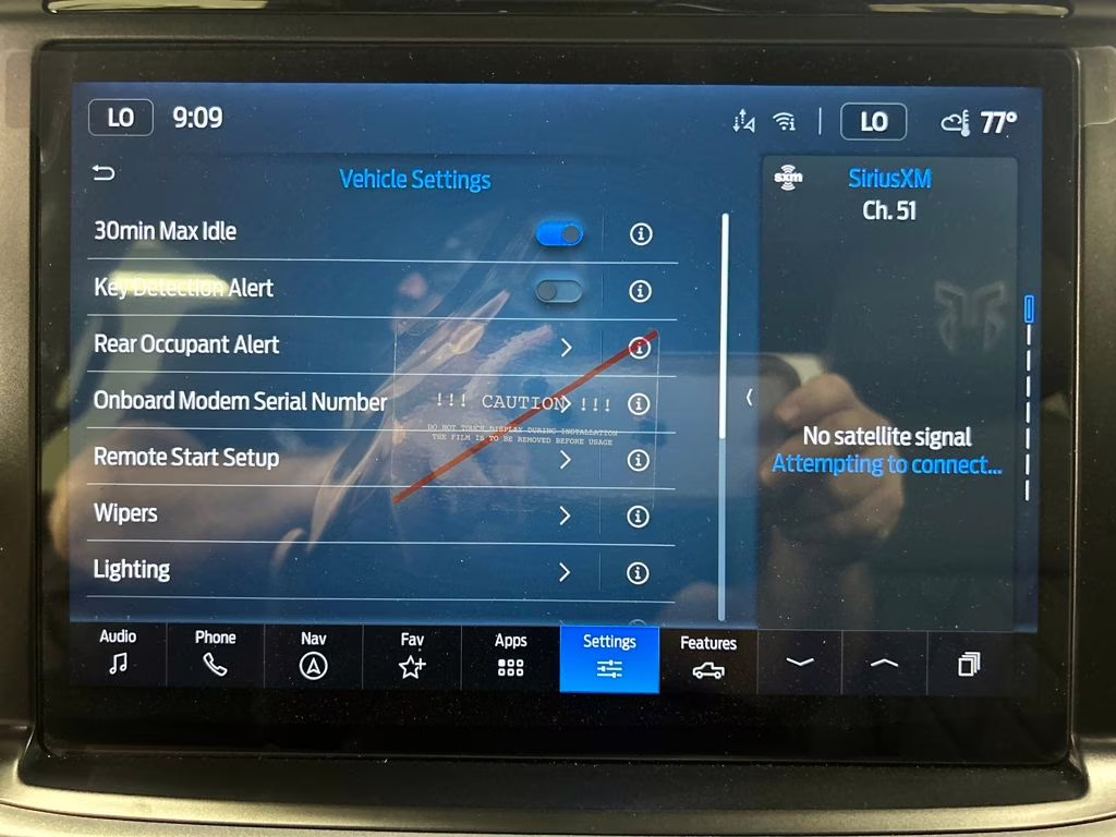 2025 RAPID RED TINTE Ford F-150 XLT Rocky Ridge 4X4 Truck