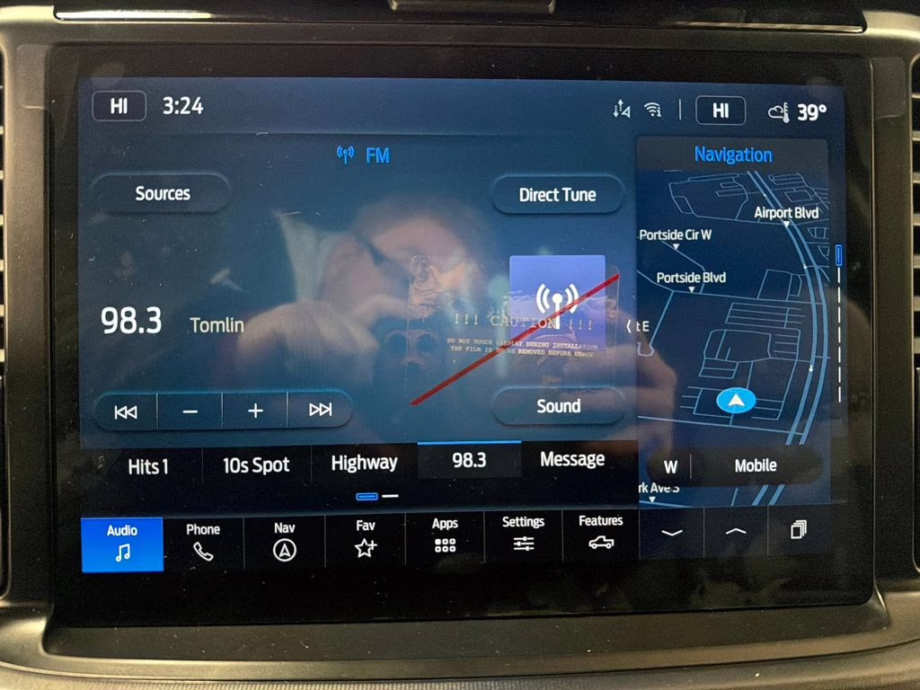 2025 RAPID RED TINTED Ford F-150 Lariat 4X4 Truck