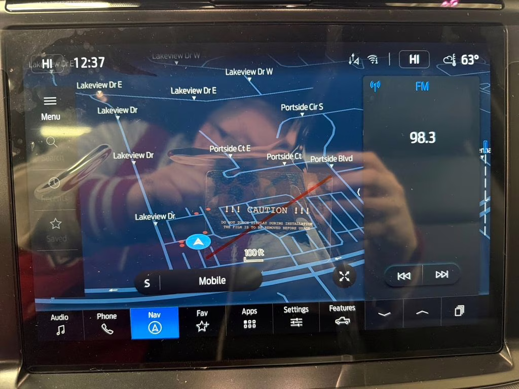 2025 RAPID RED TINTED Ford F-150 Lariat 4X4 Truck