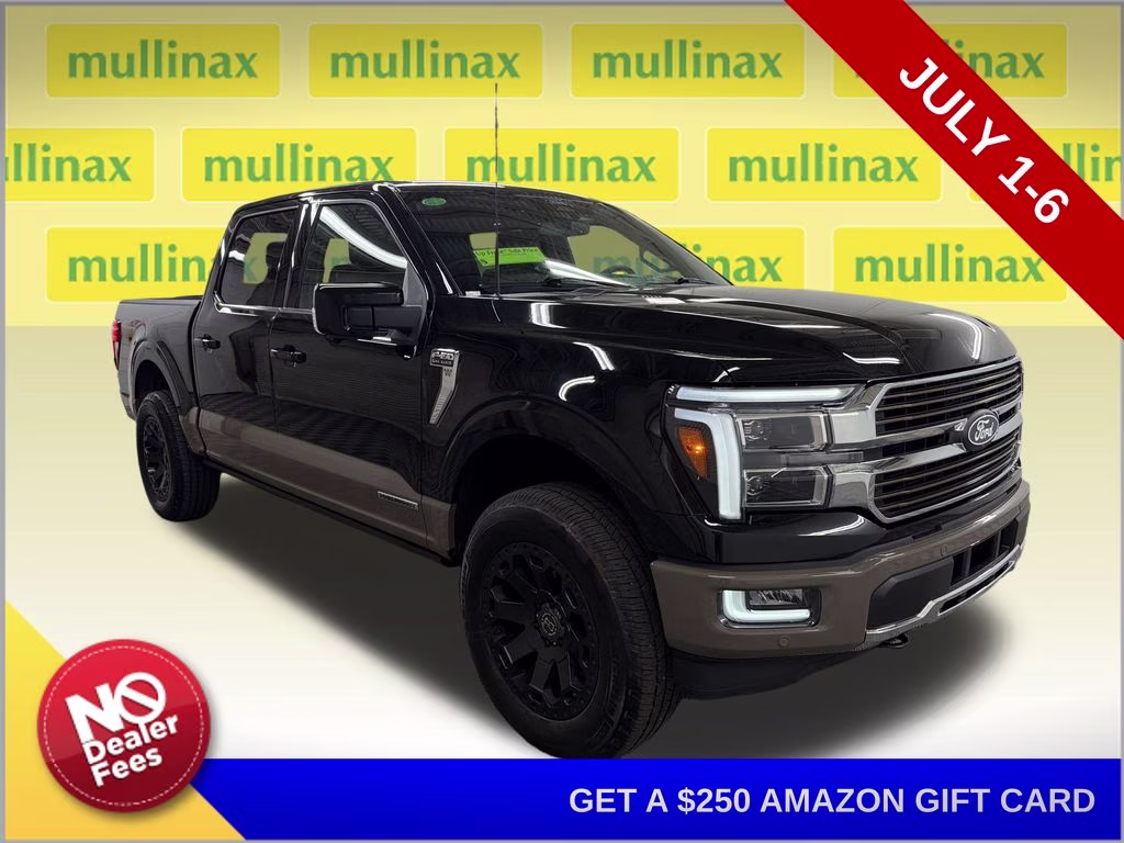 2025 Agate Black Metallic Ford F-150 King Ranch 4X4 Truck