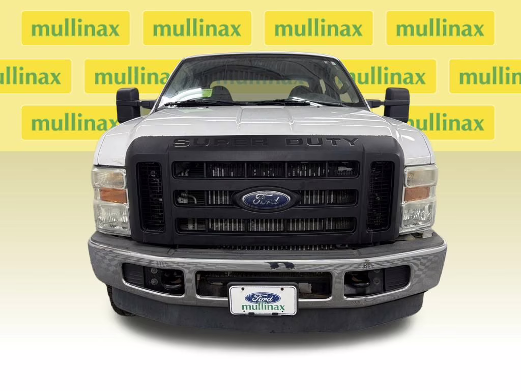 2008 Oxford White Clearcoat Ford Super Duty F-350 SRW XL 4X4 Truck