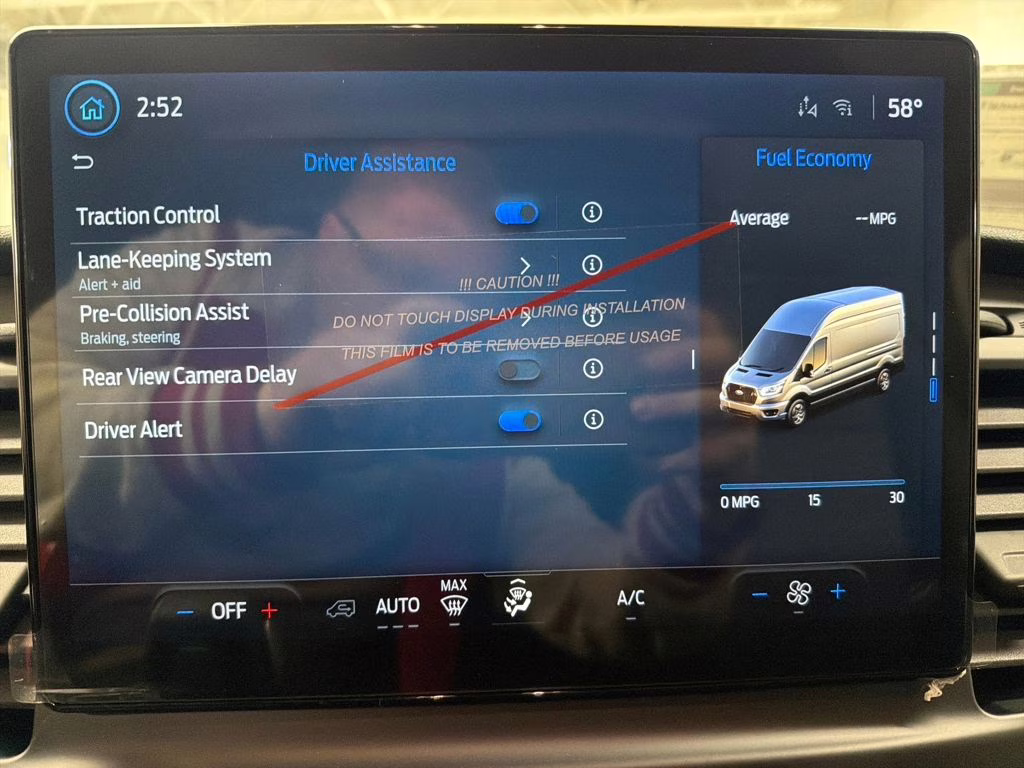 2026 OXFORD WHITE Ford Transit-150 Base RWD Van