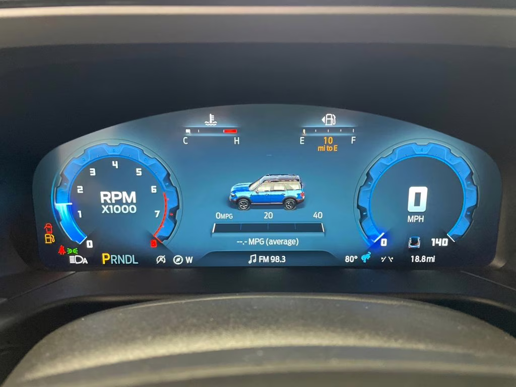 2025 RUBY RED TC Ford Bronco Sport Big Bend 4X4 SUV