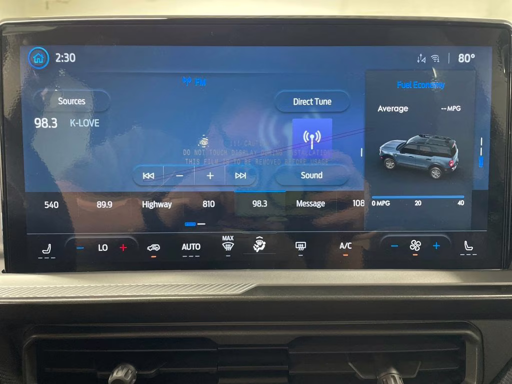 2025 RUBY RED TC Ford Bronco Sport Big Bend 4X4 SUV