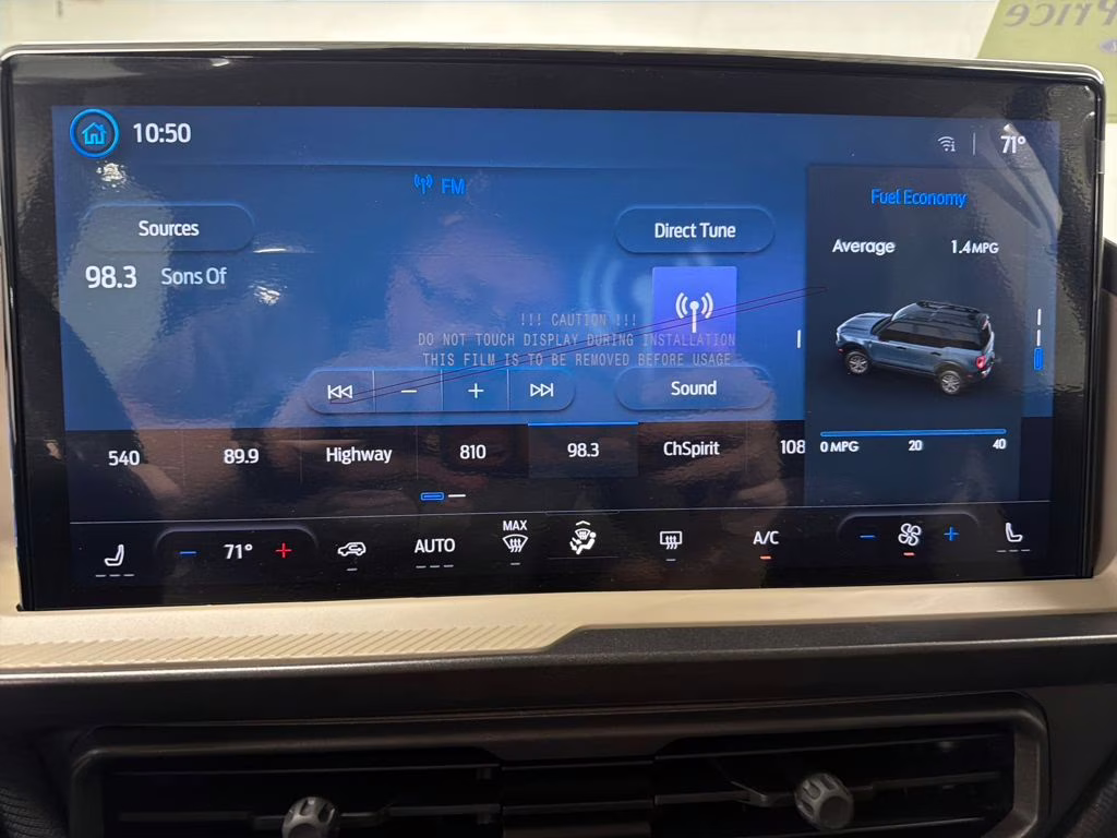 2025 OXFORD WHITE Ford Bronco Sport Big Bend 4X4 SUV