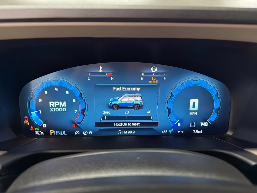 2025 OXFORD WHITE Ford Bronco Sport Big Bend 4X4 SUV