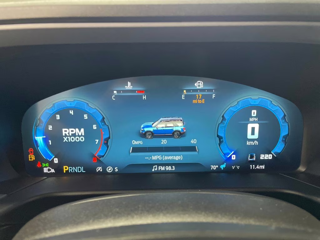 2025 OXFORD WHITE Ford Bronco Sport Big Bend 4X4 SUV