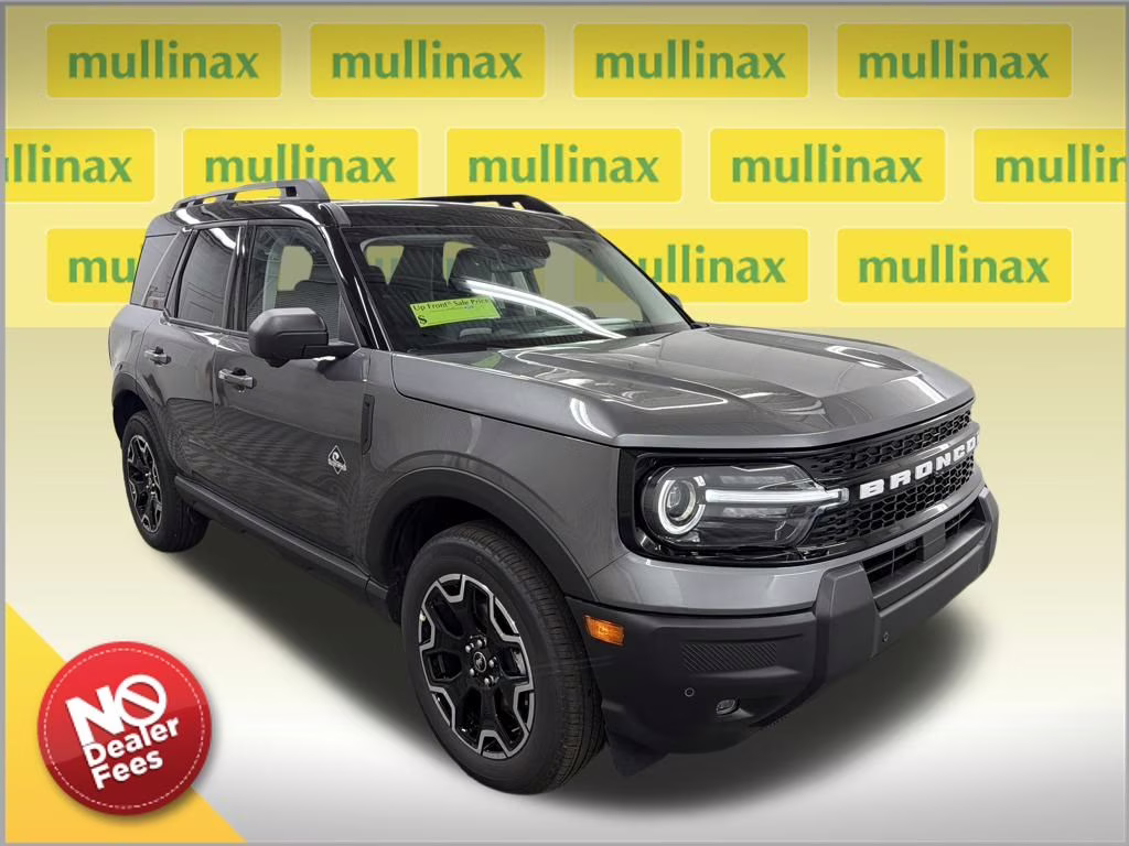 2025 CARBONIZED GRAY Ford Bronco Sport Outer Banks 4X4 SUV