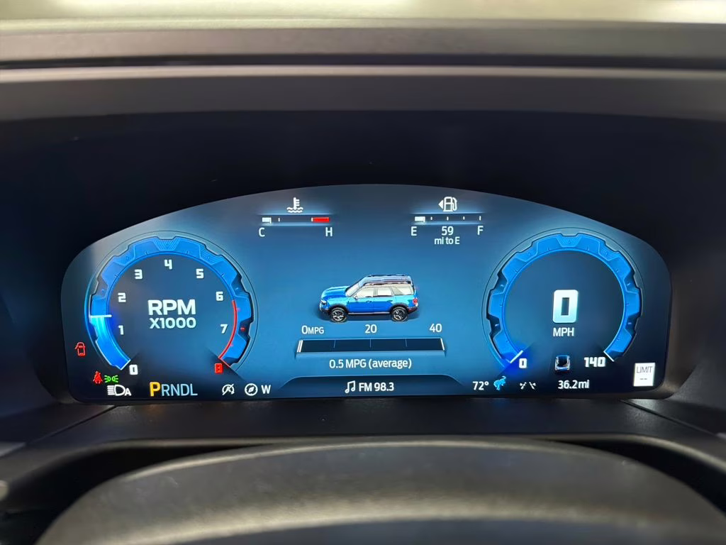 2025 CARBONIZED GRAY Ford Bronco Sport Outer Banks 4X4 SUV