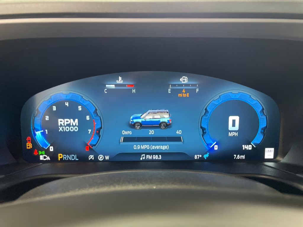 2025 OXFORD WHITE Ford Bronco Sport Outer Banks 4X4 SUV