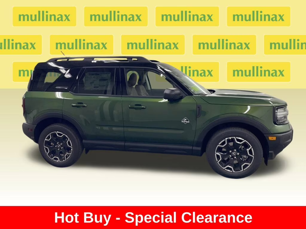 2025 ERUPTION GREEN Ford Bronco Sport Outer Banks 4X4 SUV