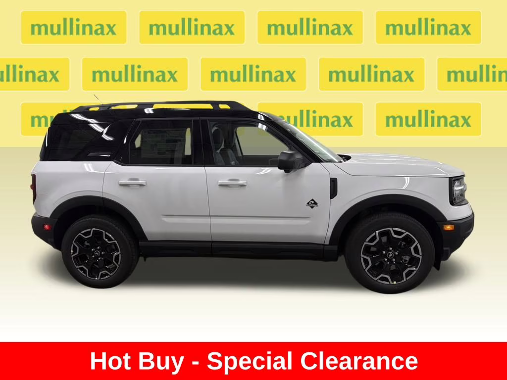 2025 OXFORD WHITE Ford Bronco Sport Outer Banks 4X4 SUV