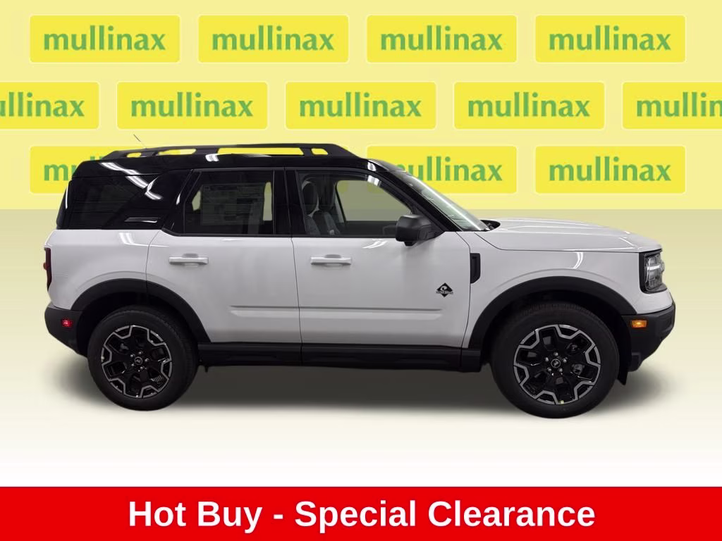 2025 OXFORD WHITE Ford Bronco Sport Outer Banks 4X4 SUV