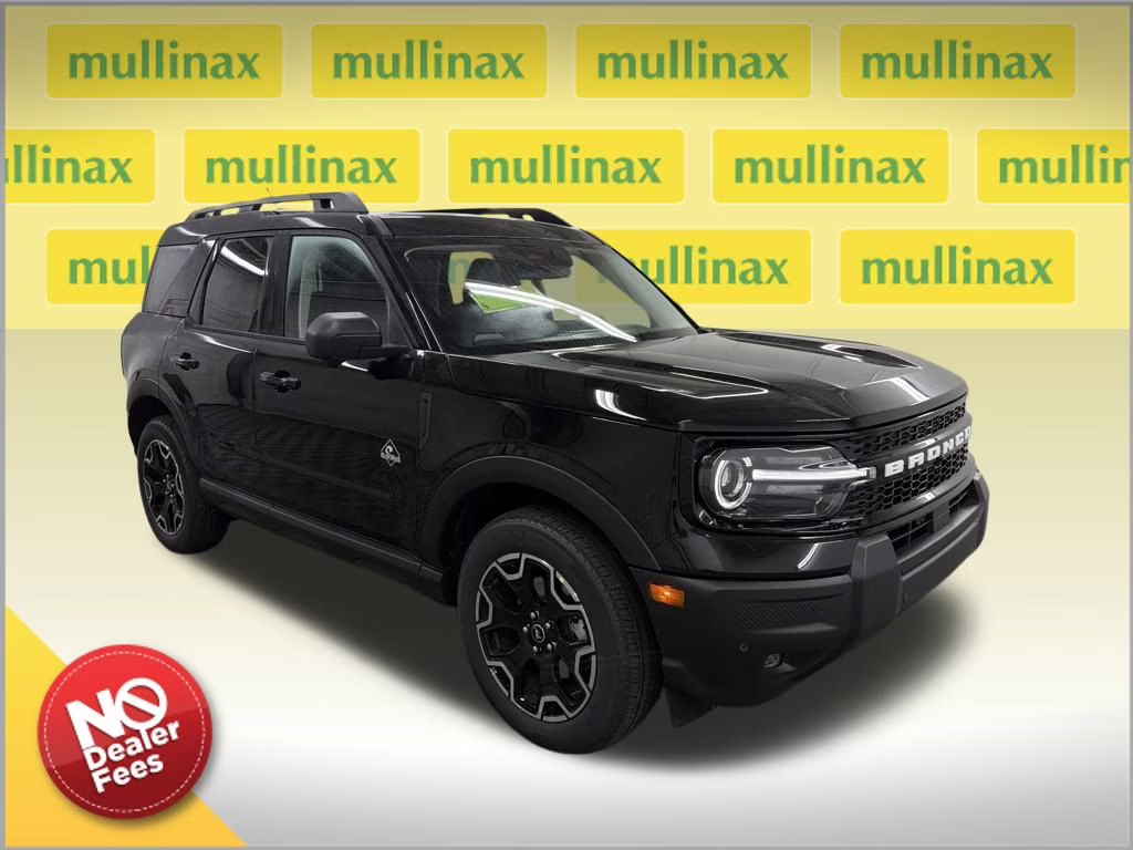 2025 SHADOW BLACK Ford Bronco Sport Outer Banks 4X4 SUV