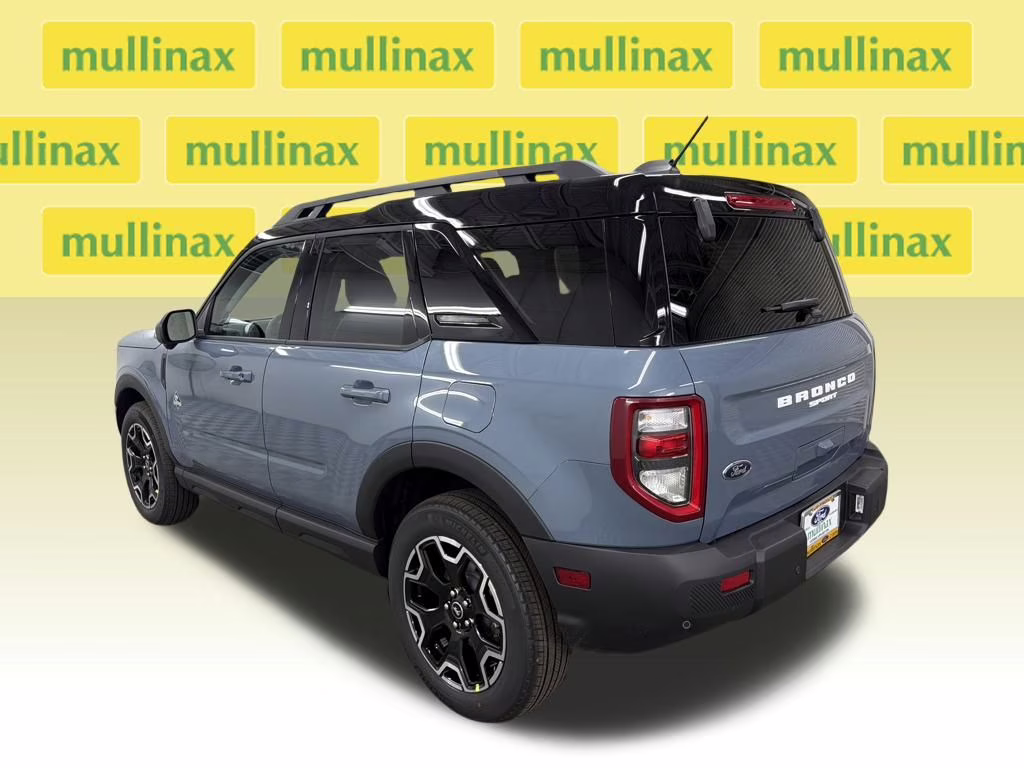 2025 AZURE GRAY TRI-COAT Ford Bronco Sport Outer Banks 4X4 SUV