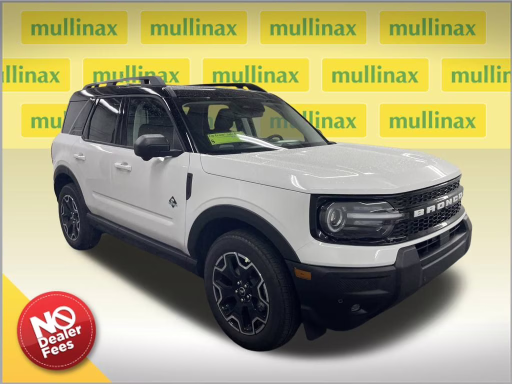 2025 OXFORD WHITE Ford Bronco Sport Outer Banks 4X4 SUV