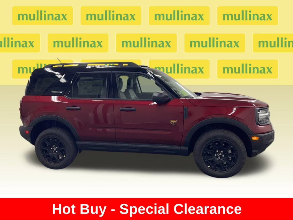 2025 RUBY RED TC Ford Bronco Sport Badlands 4X4 SUV