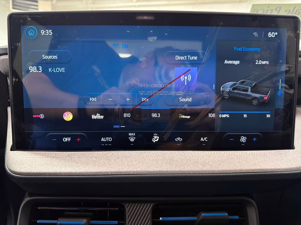 2026 AZURE GRAY TC Ford Maverick XLT FWD Truck