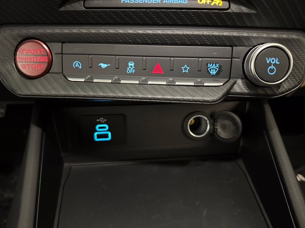 2026 Shadow Black Ford Mustang EcoBoost RWD Coupe