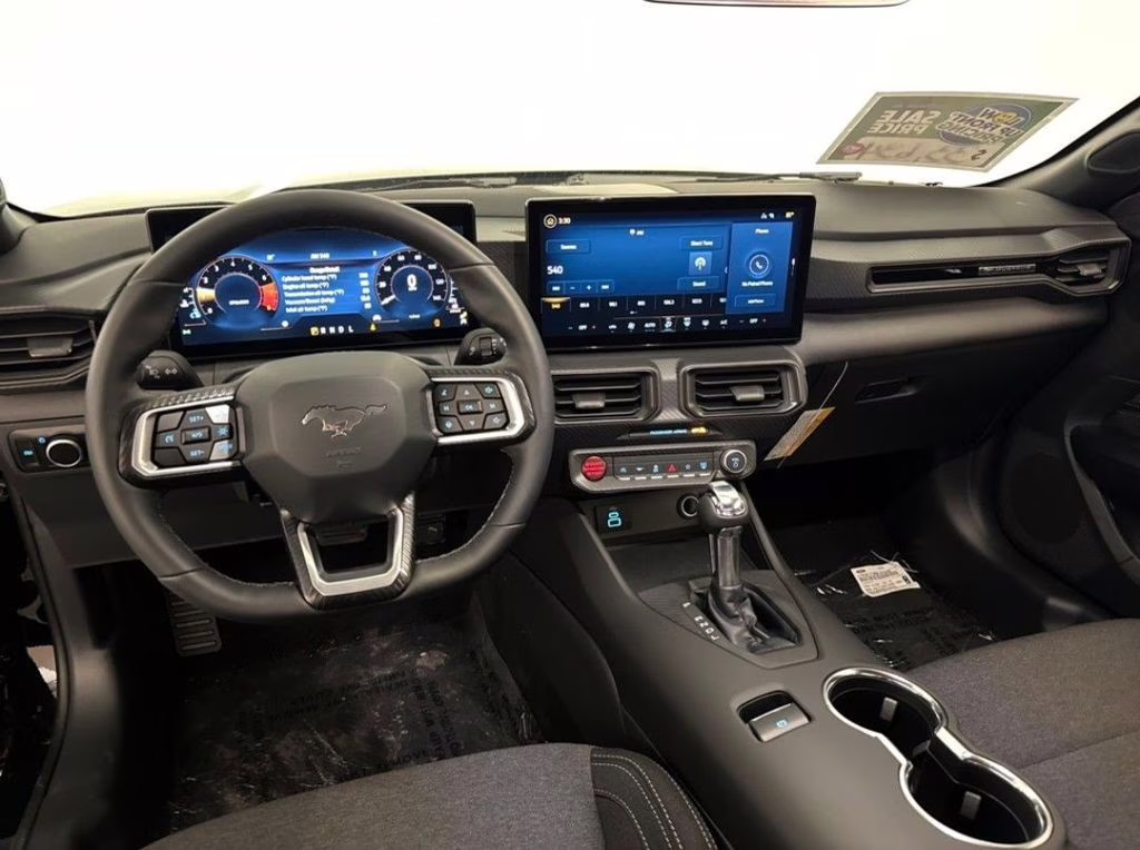 2026 Shadow Black Ford Mustang EcoBoost RWD Coupe