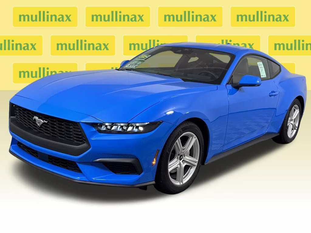 2026 Grabber Blue Metallic Ford Mustang EcoBoost Premium RWD Coupe