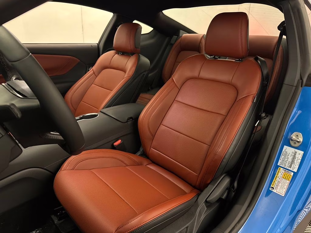 2026 Grabber Blue Metallic Ford Mustang EcoBoost Premium RWD Coupe