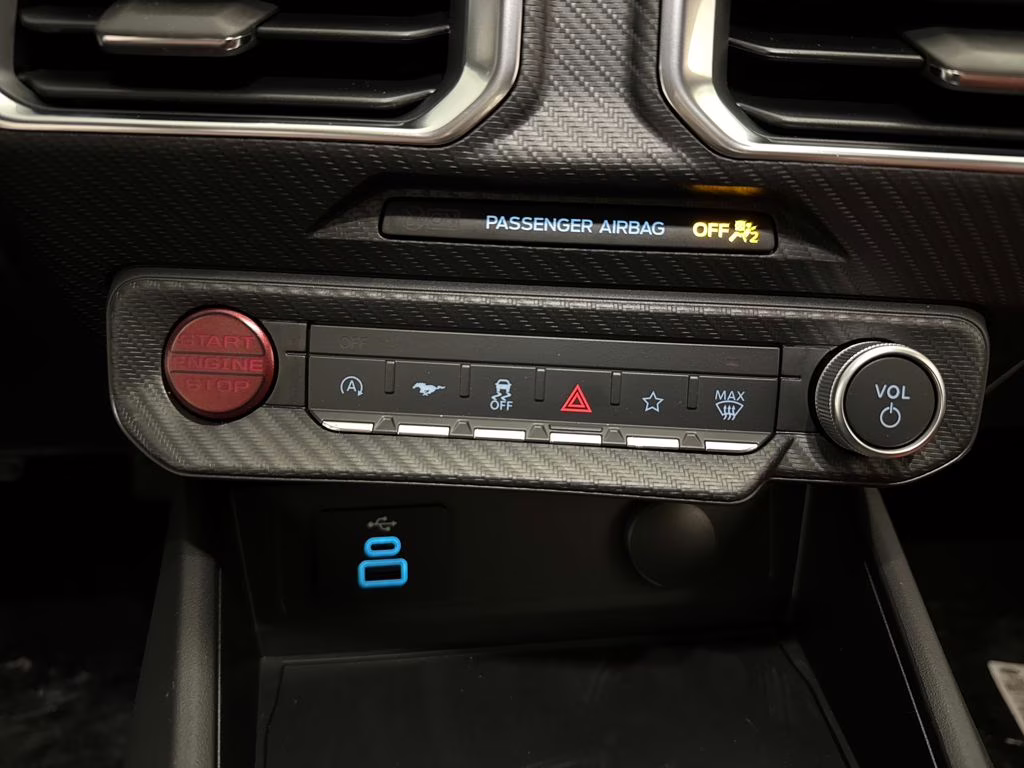 2026 Grabber Blue Metallic Ford Mustang EcoBoost Premium RWD Coupe