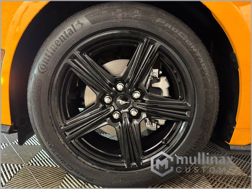 2026 Orange Fury Metallic Tri-Coat Ford Mustang EcoBoost Premium RWD Coupe