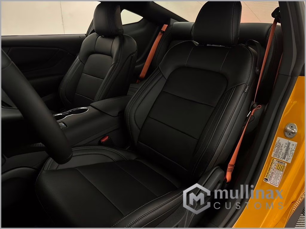 2026 Orange Fury Metallic Tri-Coat Ford Mustang EcoBoost Premium RWD Coupe