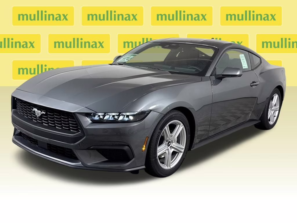 2026 Carbonized Gray Metallic Ford Mustang EcoBoost RWD Coupe