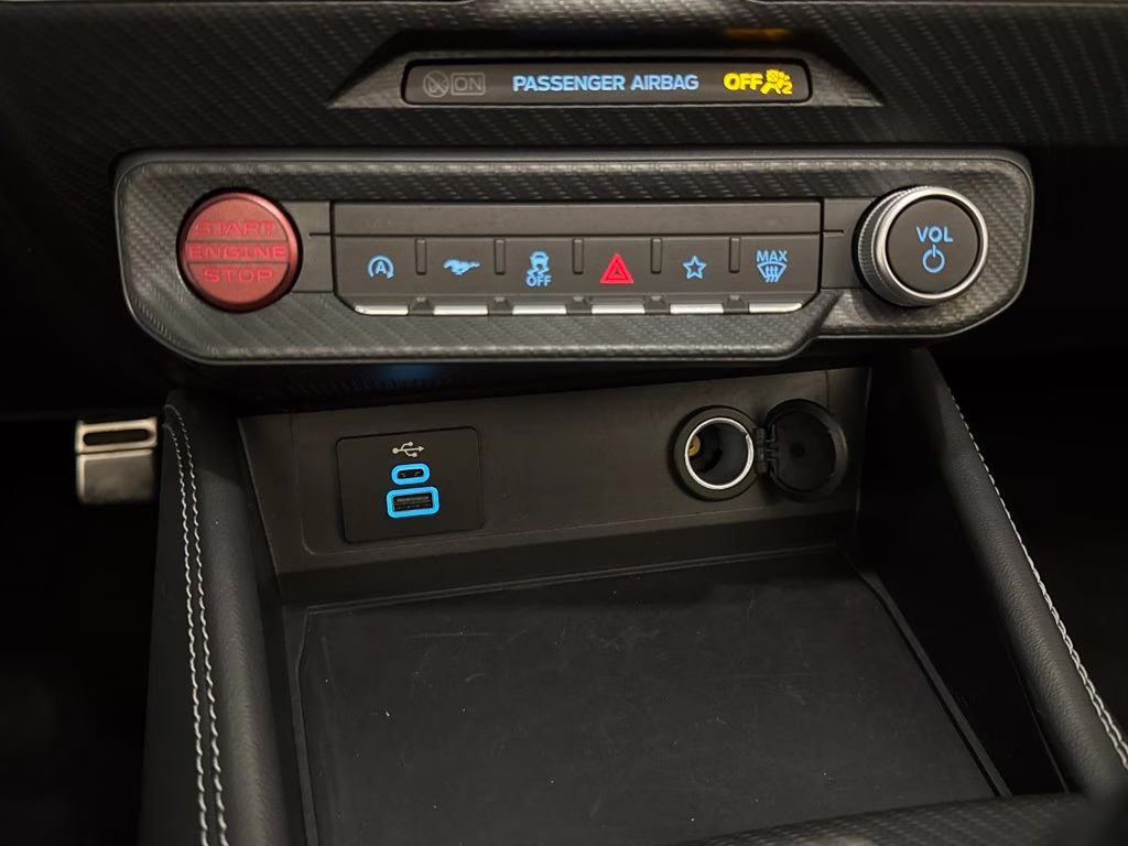 2025 Shadow Black Ford Mustang GT Premium RWD Convertible