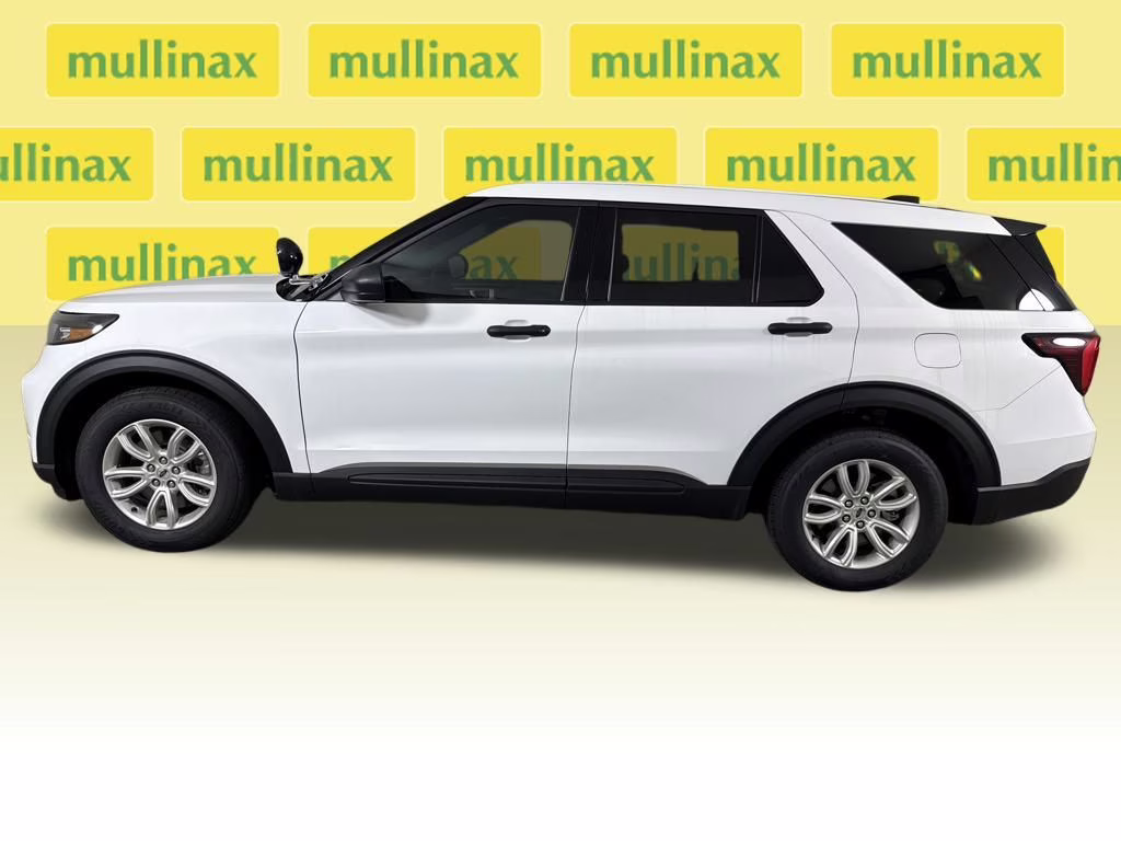 2025 Oxford White Ford Utility Police Interceptor Base AWD SUV