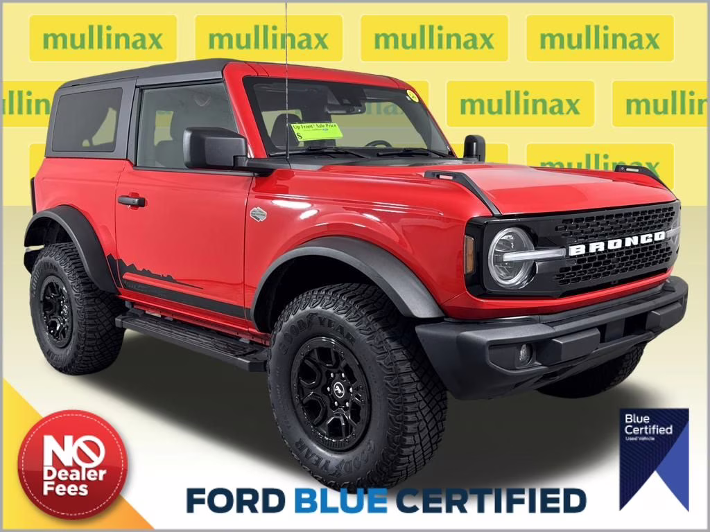 2022 Race Red Ford Bronco Wildtrak 4X4 SUV