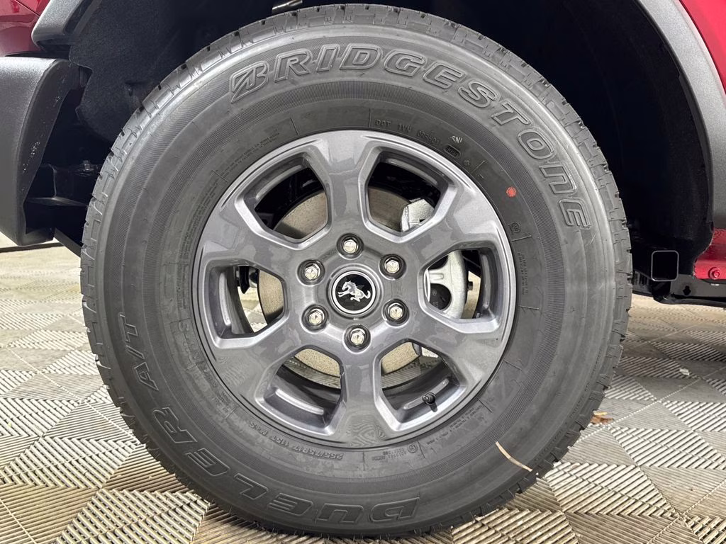 2025 Ruby Red Metallic Tinted Clearcoat Ford Bronco Big Bend 4X4 SUV