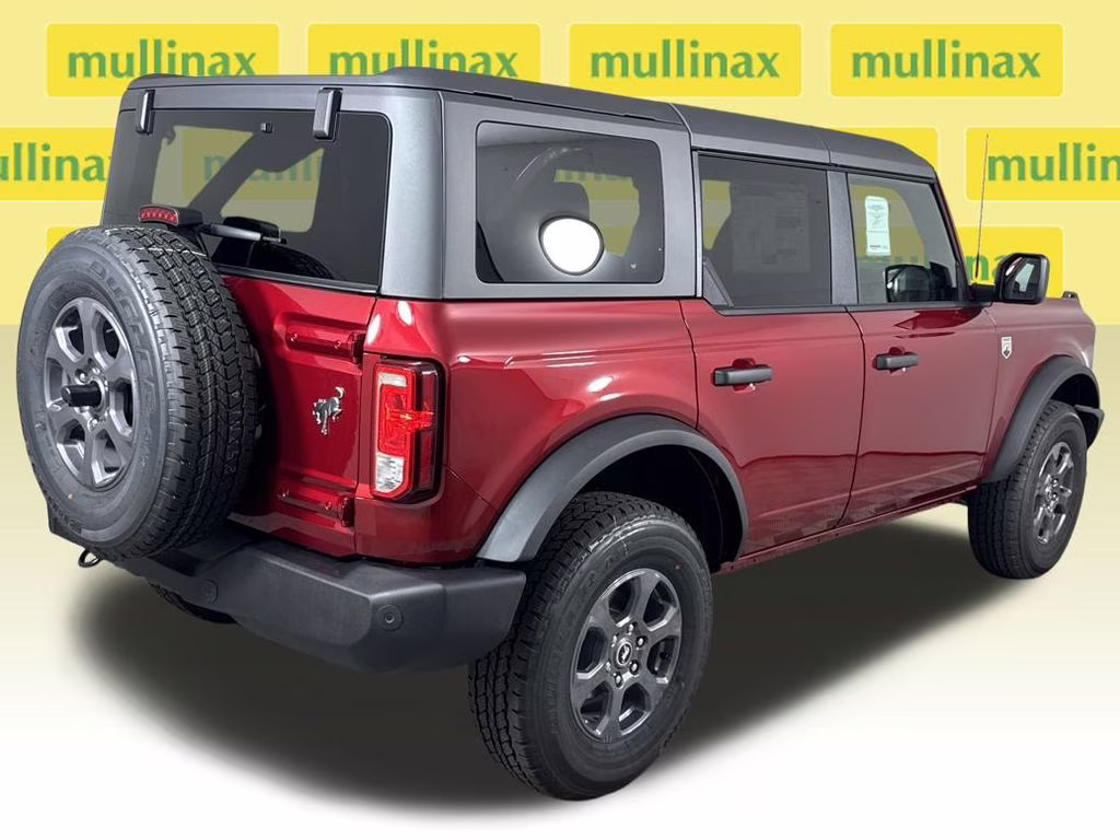 2025 Ruby Red Metallic Tinted Clearcoat Ford Bronco Big Bend 4X4 SUV